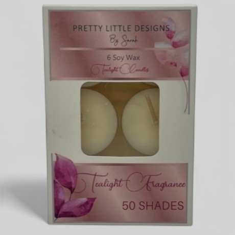 50 Shades Tealights 6 Pack