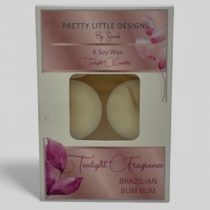 Brazillian Bum Bum Tealights 6 Pack 