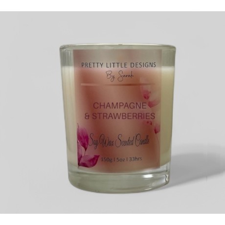 Champagne and Strawberries Medium