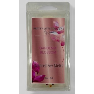 Gardenia Bloom Soy Melts 2 Pack Round 
