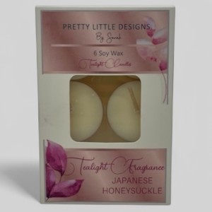 Japanese Honeysuckle Tealights 6 Pack  