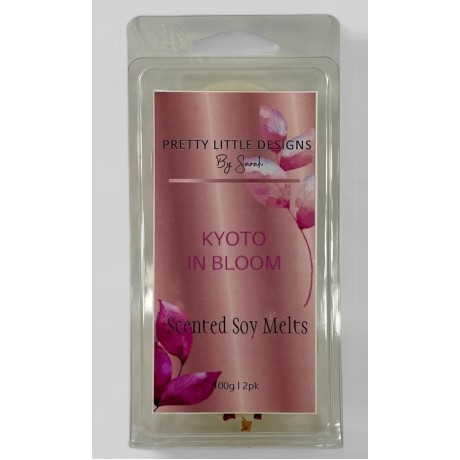 Kyoto in Bloom Soy Melts 2 Pack Round 