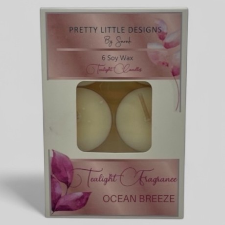 Ocean Breeze Tealights 6 Pack  