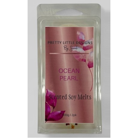 Ocean Pearl Soy Melts 2 Pack Round 